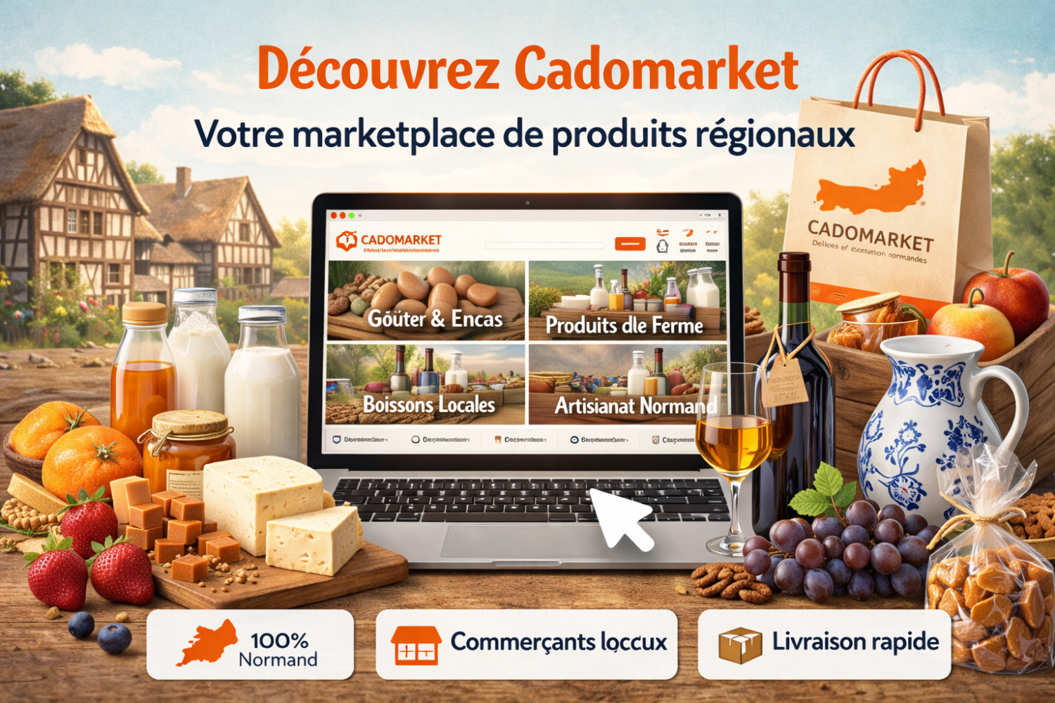 Bienvenue à Cadomarket